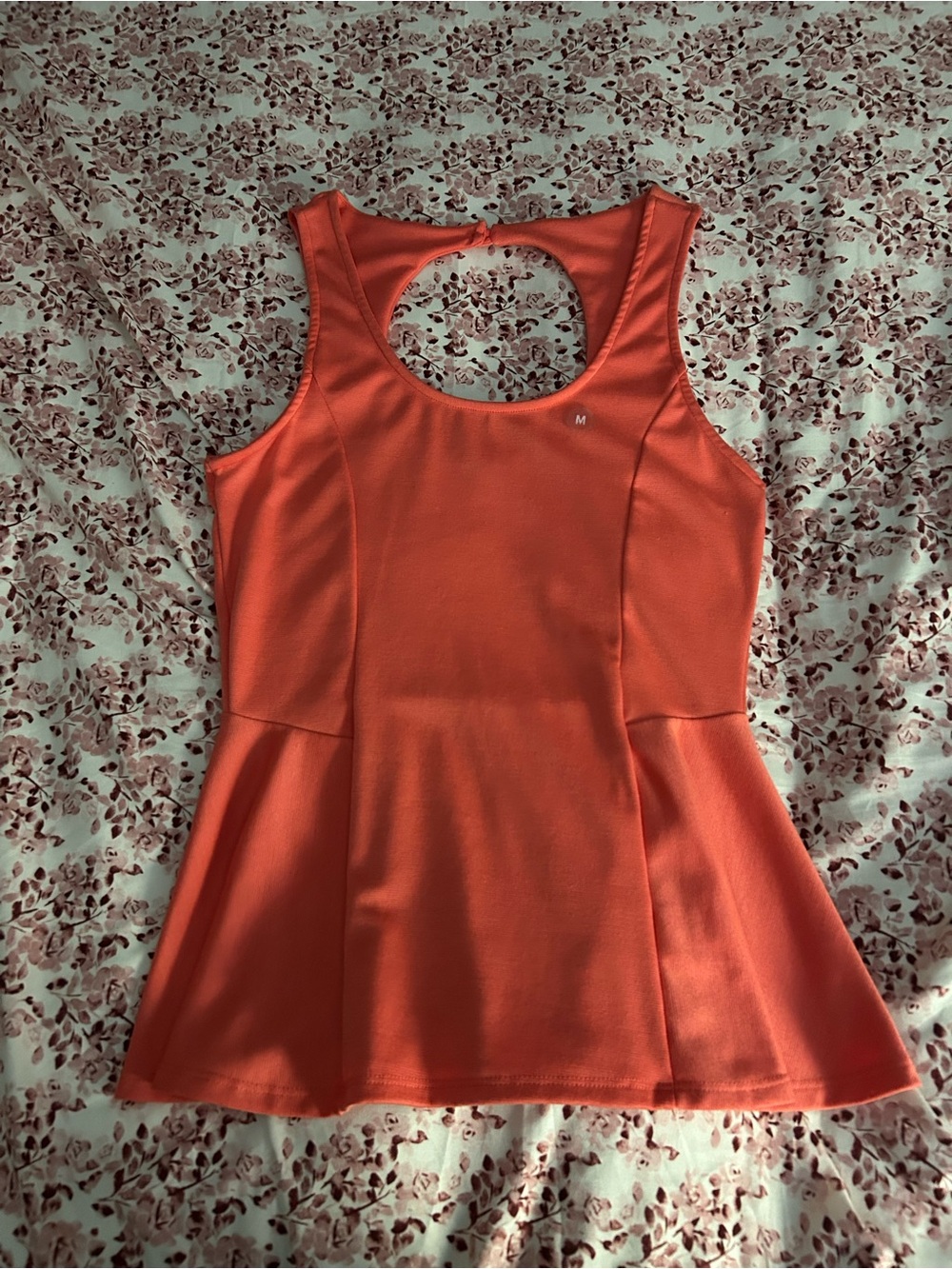 Kirra peplum tank top 2010s style